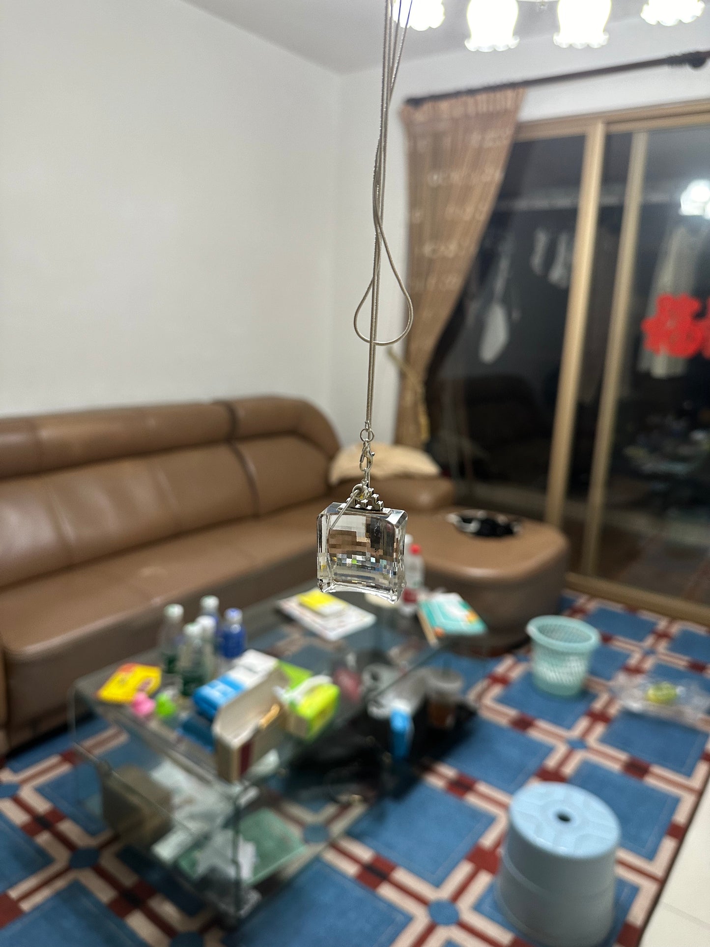 Pixel Crystal Necklace