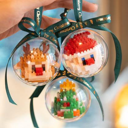 Christmas brick hanging ornaments