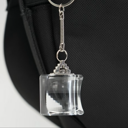 Pixel Crystal Necklace/Keychain