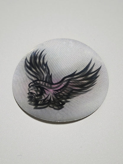 Naked-eye 3d security label / micro-nanolithography security label / microlens 3d hovering effect label
