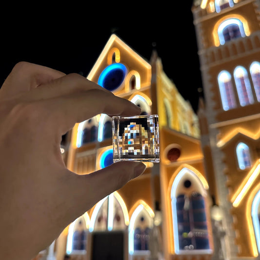 Pixel Crystal optical pixel art lens – photo 5